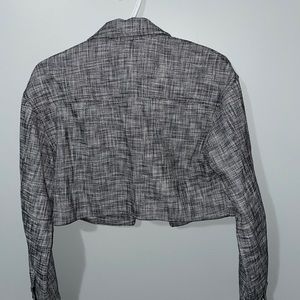Grey Wilfred Little Cropped Jacket